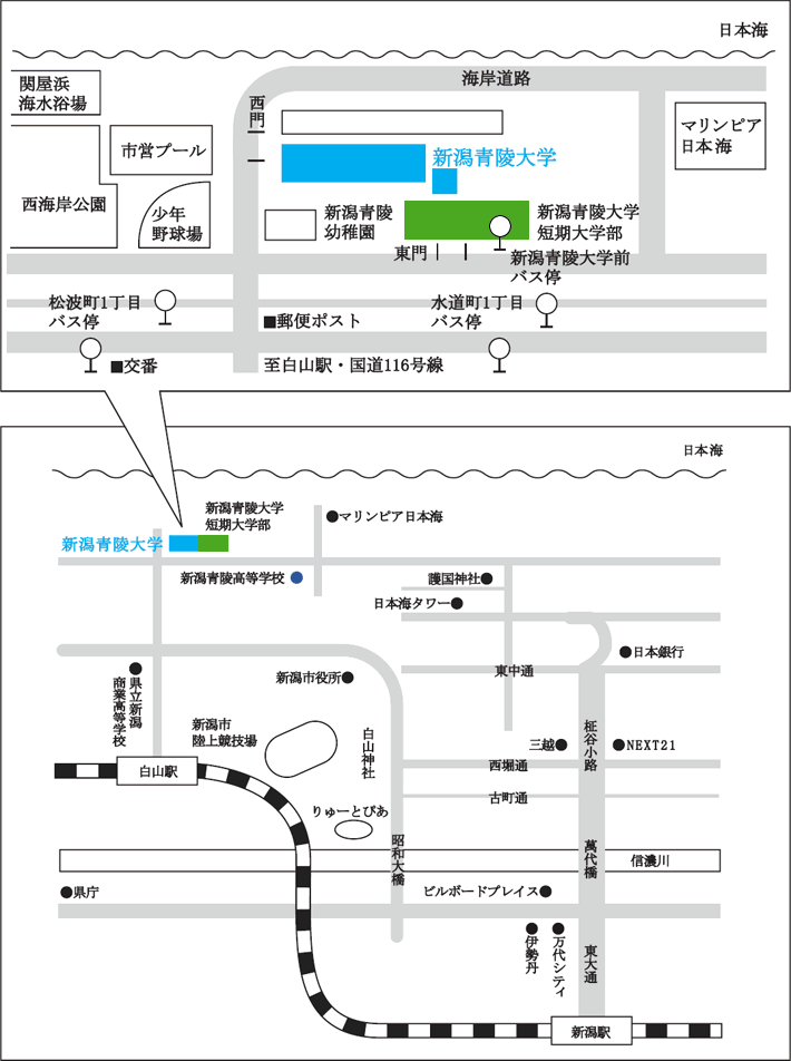 大学近郊マップ