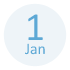 1月