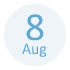 8月