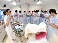 分娩介助演習写真