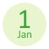 1月