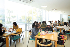 学生食堂写真