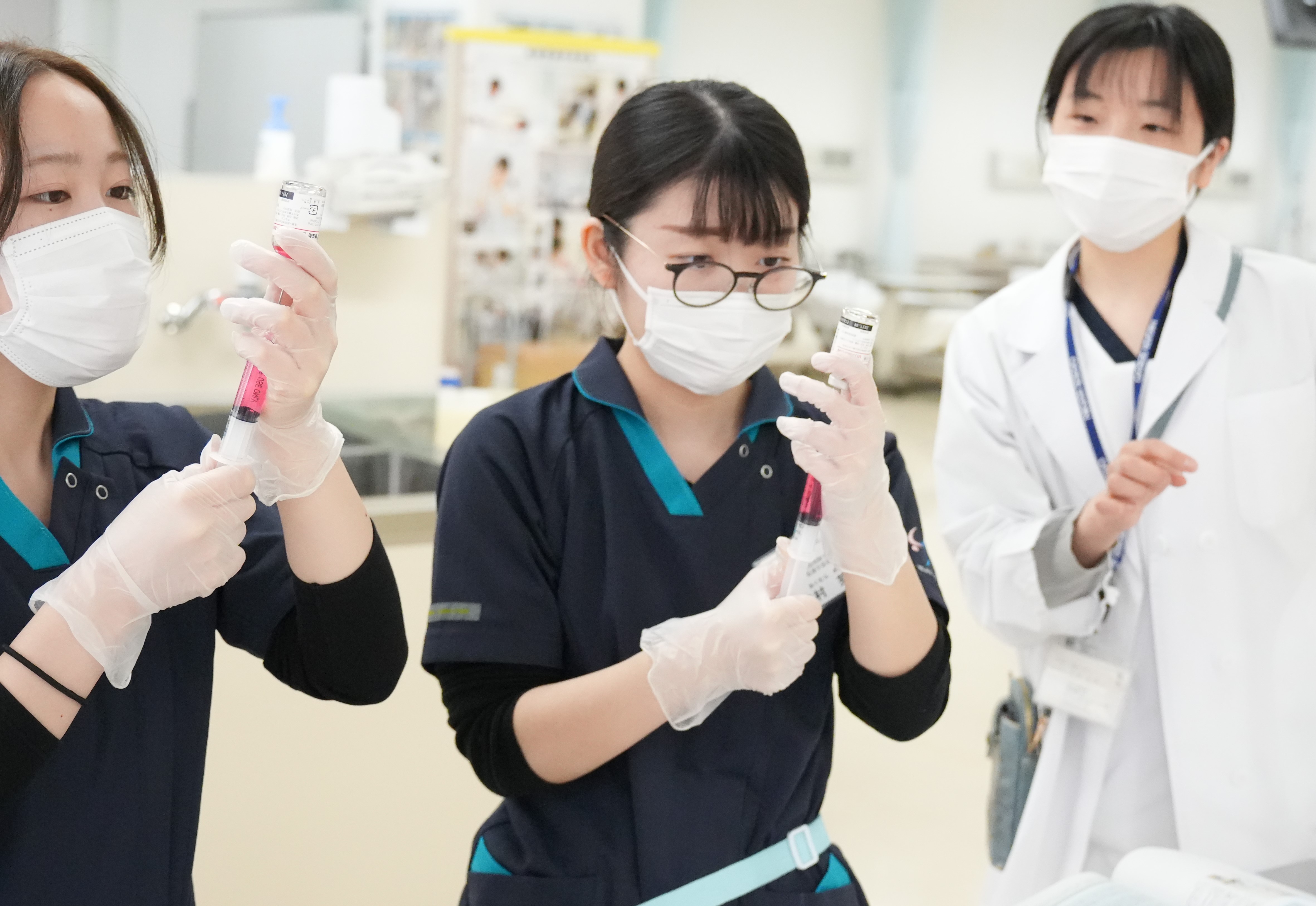 患者の健康観察イメージ