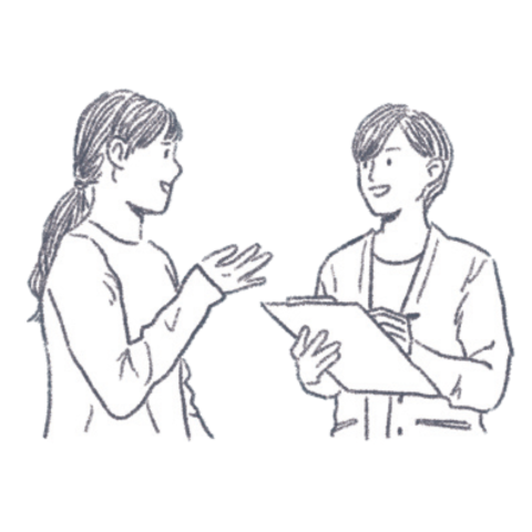 聴く力、観る力の可能性を広げる イラスト