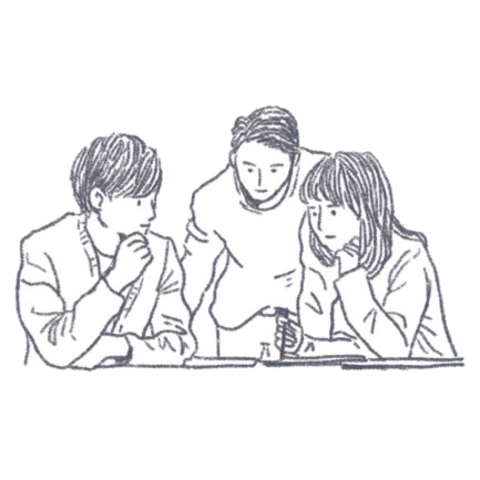 心の事象を読み解く分析力 イラスト