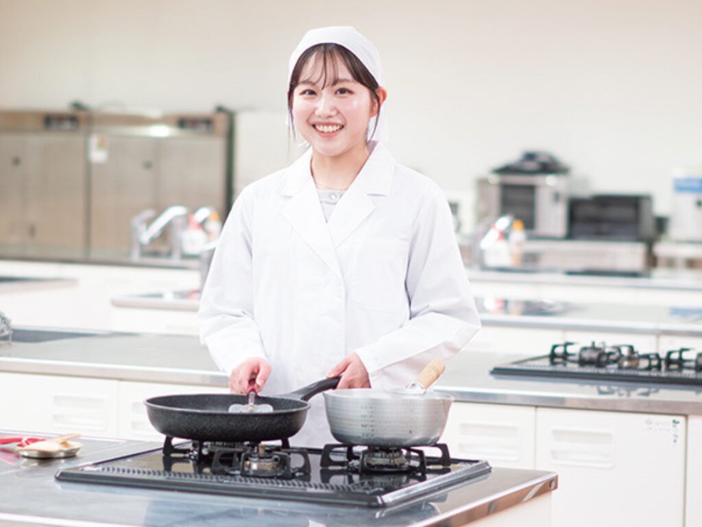 調理学実習室の様子
