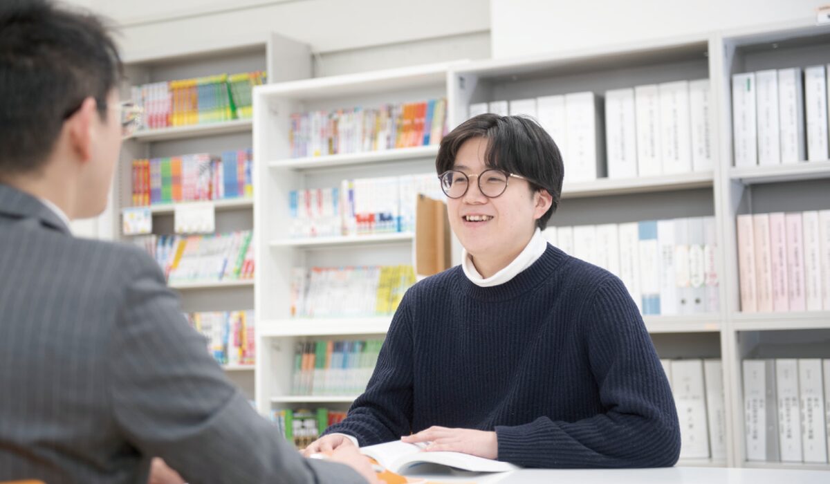 1対1の就職サポート