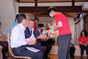 内覧会の様子と対話